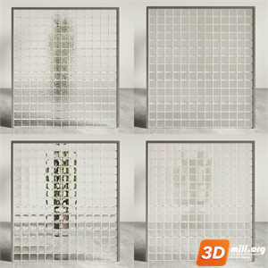 Folding screen Skp Files 